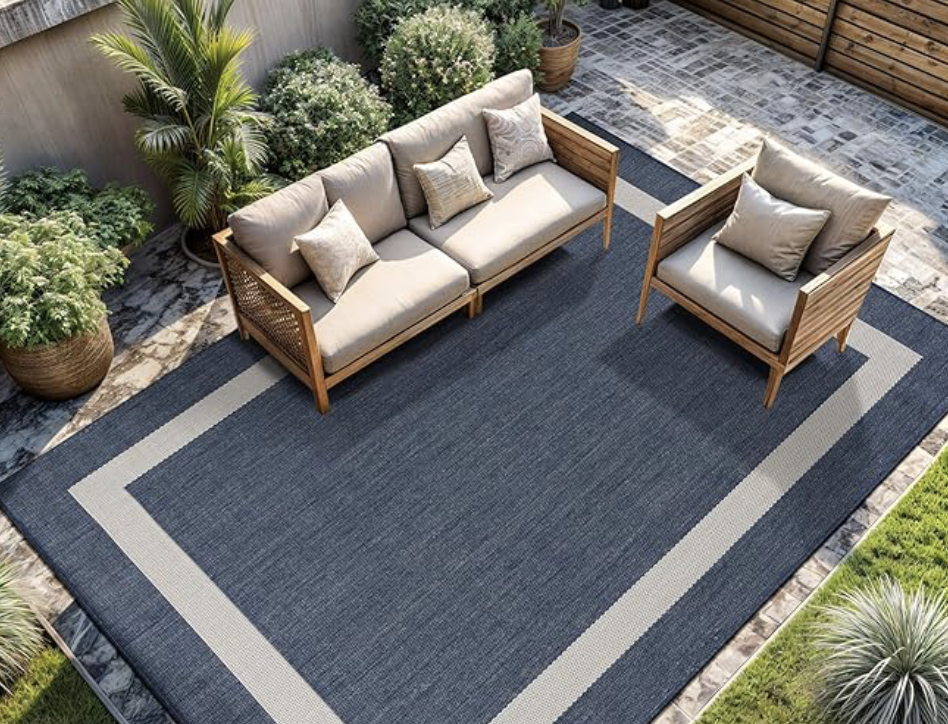 Outdoor rug that is durable and stylish